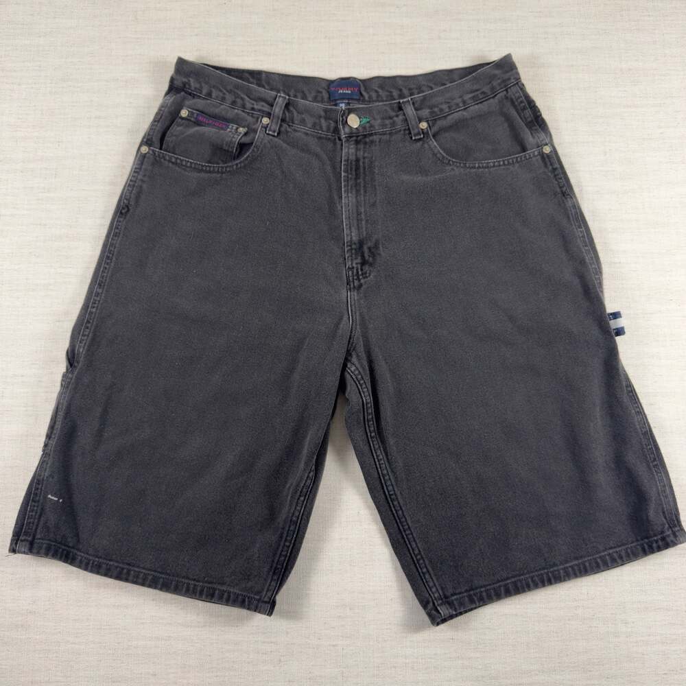 Tommy Jeans Carpenter Denim Shorts Black Size 36